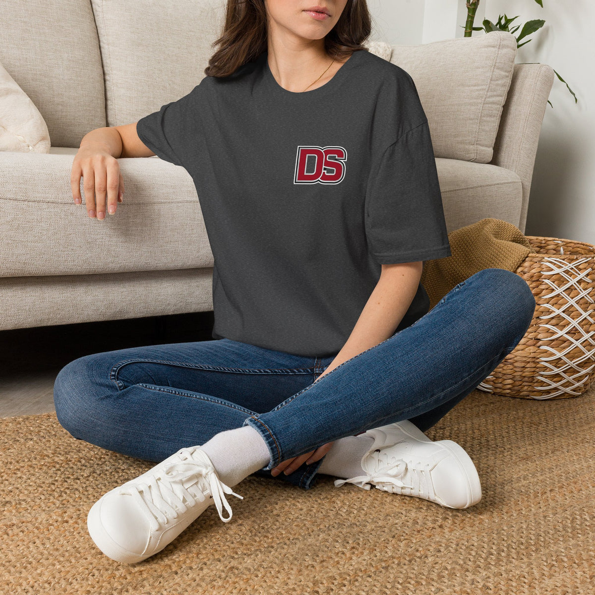 Bulldog Crest T-Shirt — Custom Text College Team Tee